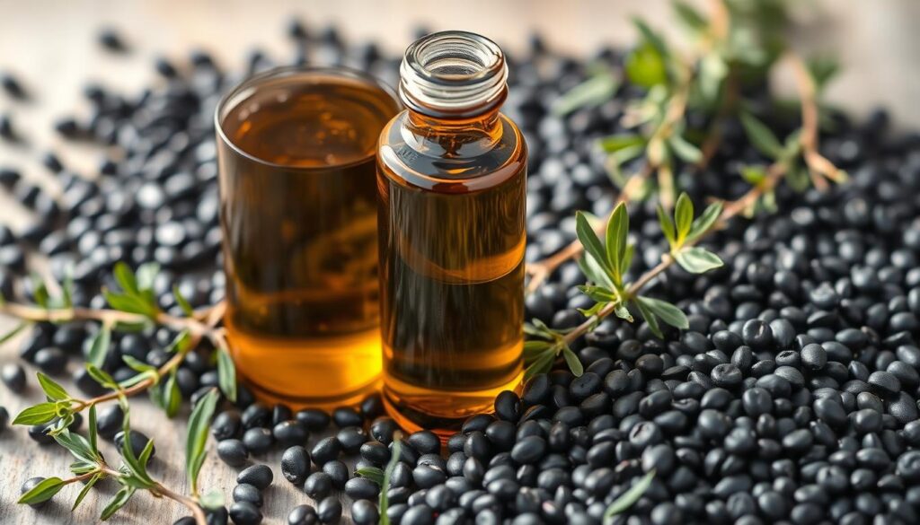 Huile de nigelle alimentaire Huile de nigelle alimentaire
