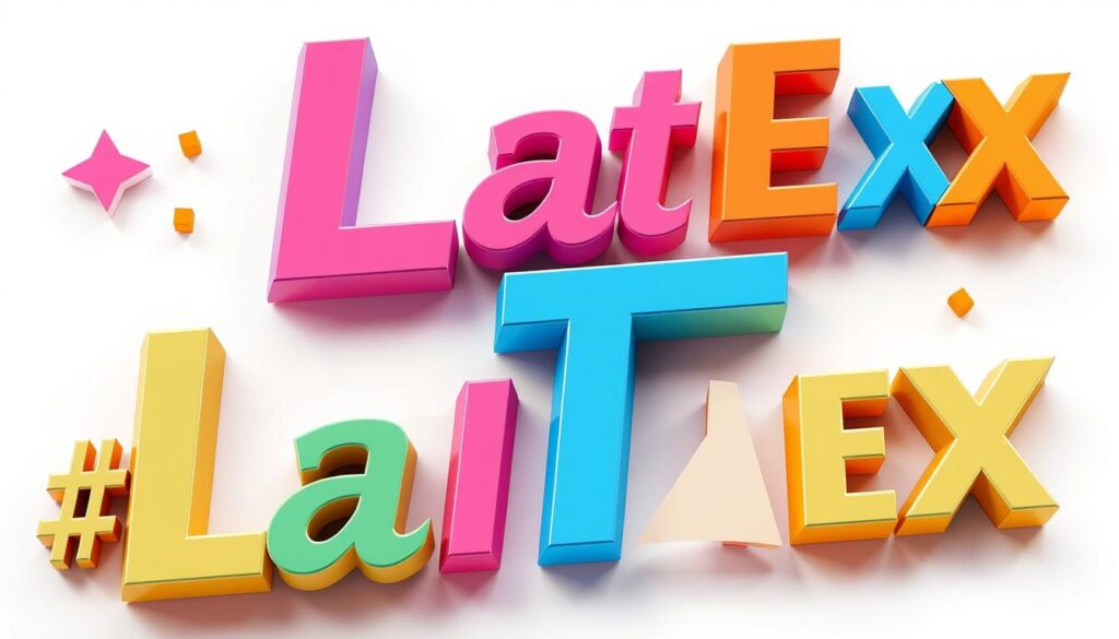 Exemple de texte coloré en LaTeX