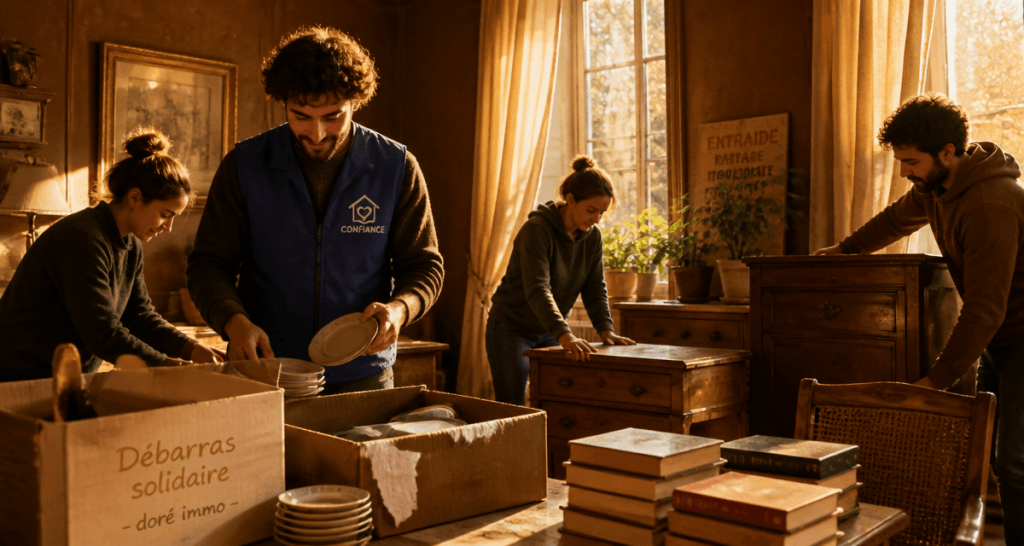 association qui vide les maisons gratuitement bénévoles tri maison