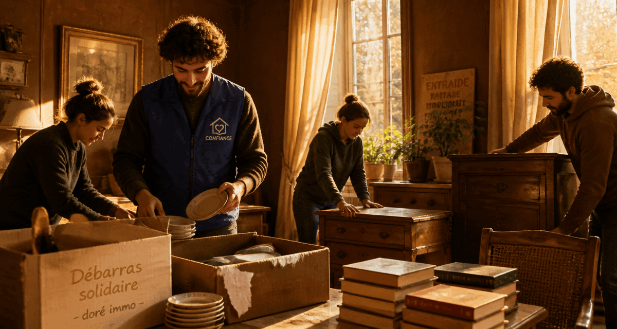 association qui vide les maisons gratuitement bénévoles tri maison