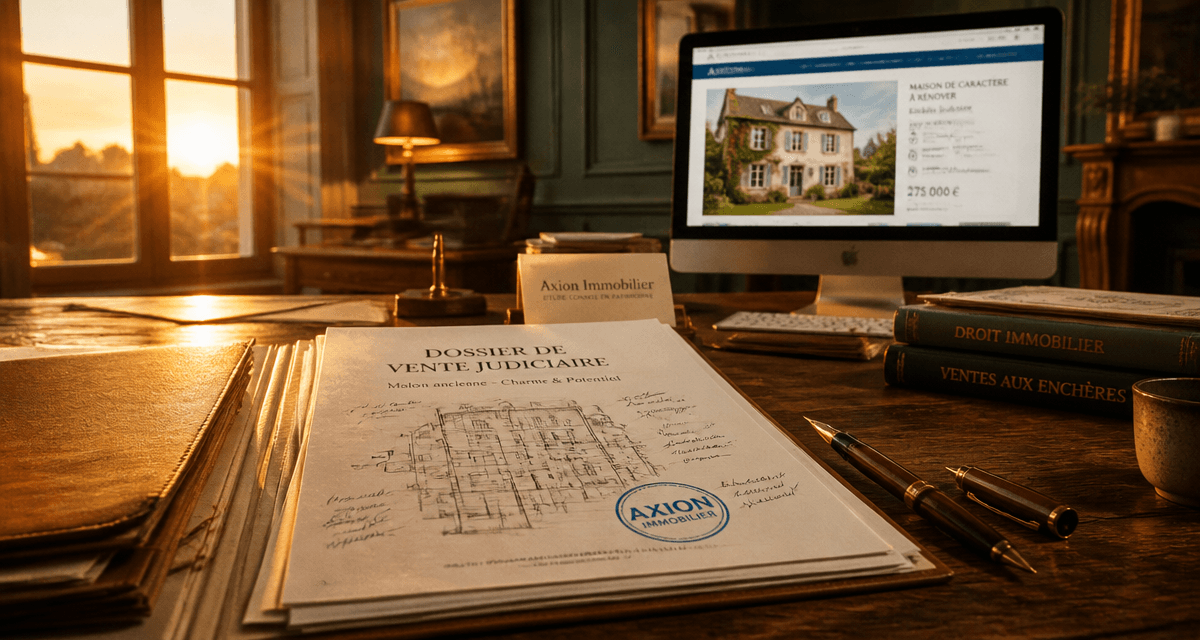 avis axion immobilier dossier vente judiciaire