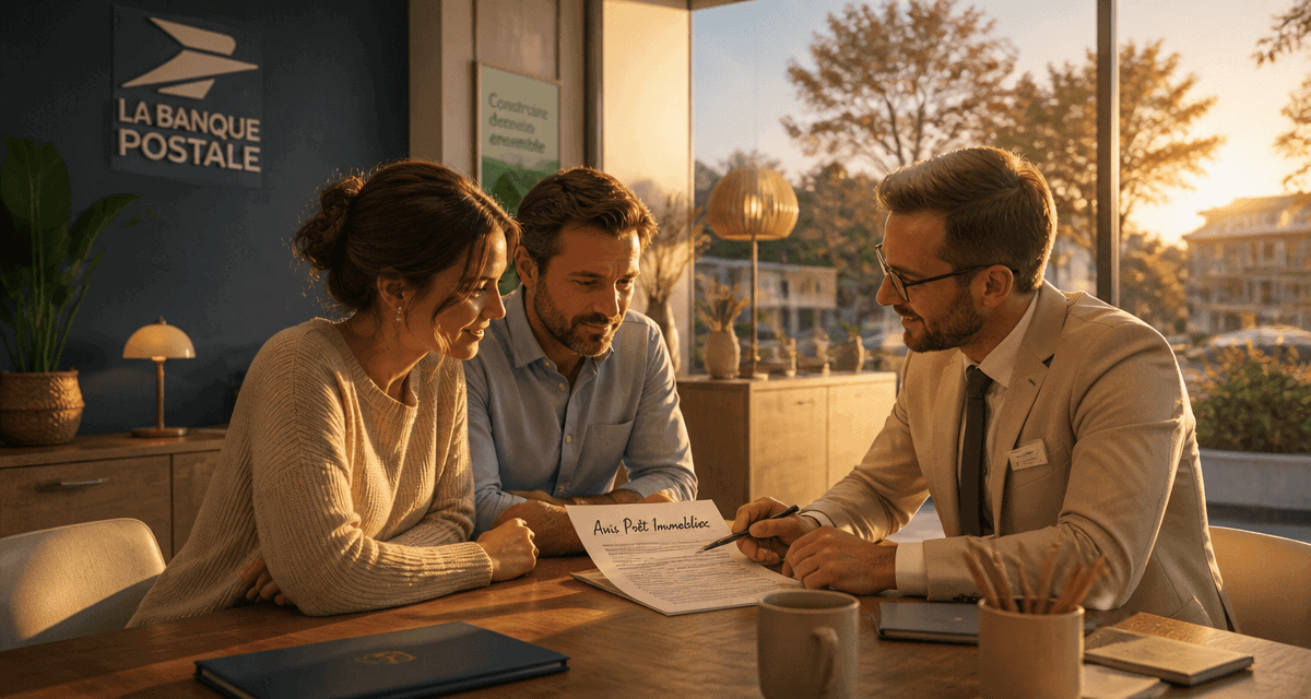 avis pret immobilier banque postale agence