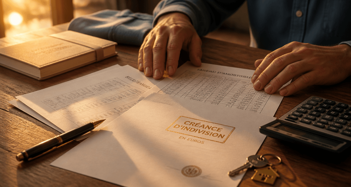 je payé seul le crédit immobilier indivision documents clés