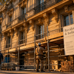 ravalement de façade tous les combien immeuble haussmannien échafaudage