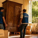vider une maison emmaus armoire cartons