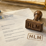 HLM abréviation : cachet administratif sur loyer modéré