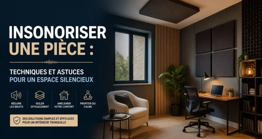 Insonoriser une Pièce : Techniques et Astuces pour un Espace Silencieux