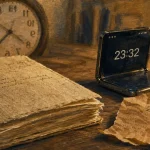 23h32 signification spirituelle : carnet, smartphone et ange gardien, nouveau départ