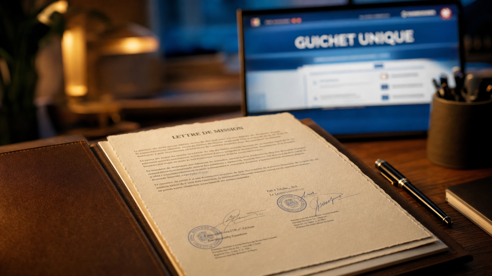 Écrit signé avec un mandant : lettre de mission et mentions de signature