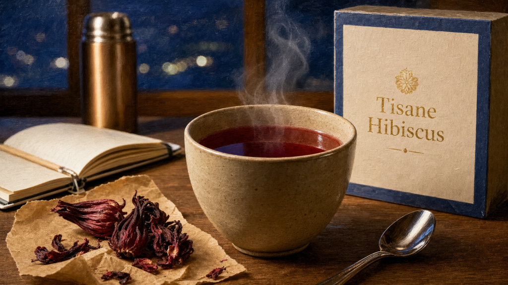 Tisane d’hibiscus pour dormir le soir, hibiscus et sommeil