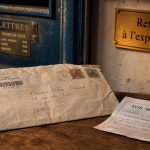 Lettre recommandée retournée à l'expéditeur : enveloppe et avis de passage