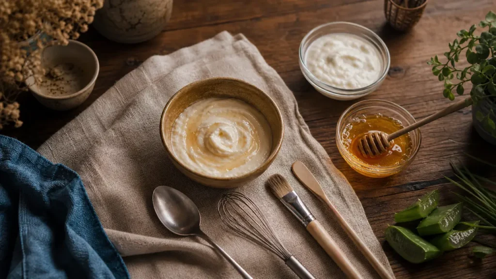 Masque pour le visage maison : 15 minutes, 1 bol et la recette adaptée à chaque peau