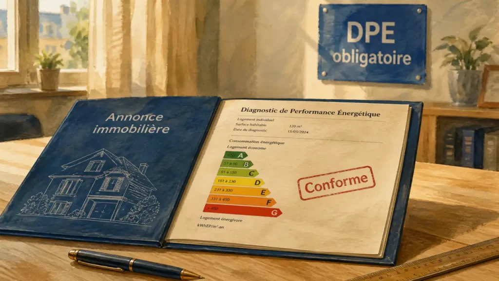 Annonce immobilière sans DPE : risques, sanctions et cas d&rsquo;exemption légaux