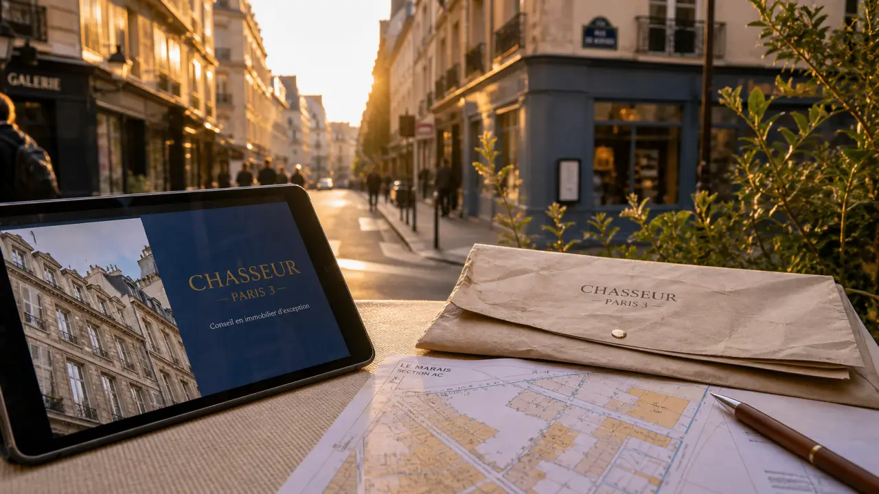 Chasseur immobilier paris 3 : repérage off-market à Paris 3