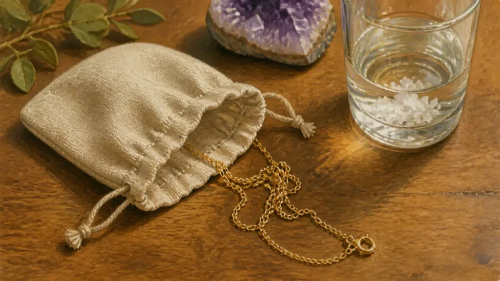 Collier qui s’emmêle : blocage émotionnel, chakra de la gorge et lecture spirituelle