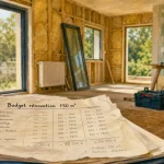 Coût rénovation maison 150m2, budget travaux et chantier