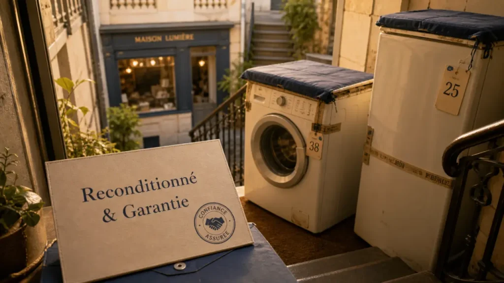Où acheter de l’électroménager seconde main à Paris, avec garantie, livraison et reprise ?