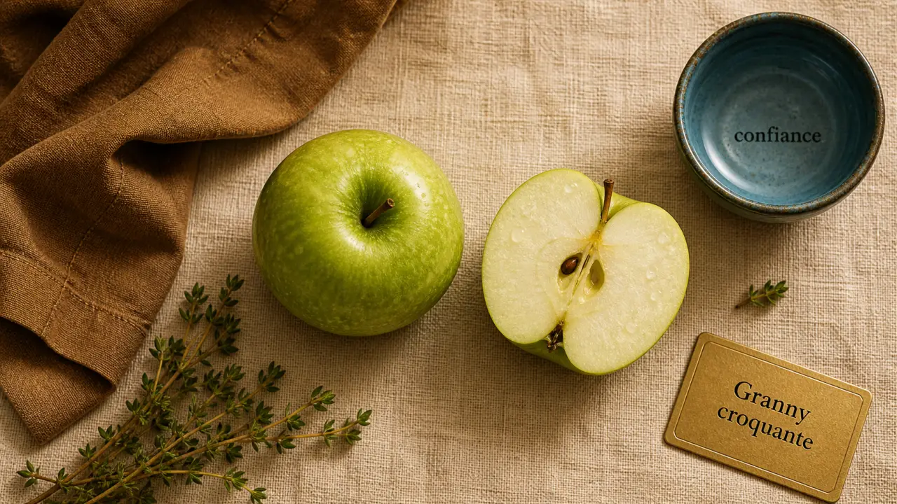 Pomme verte bienfait : eau et fibres, moins de sucre