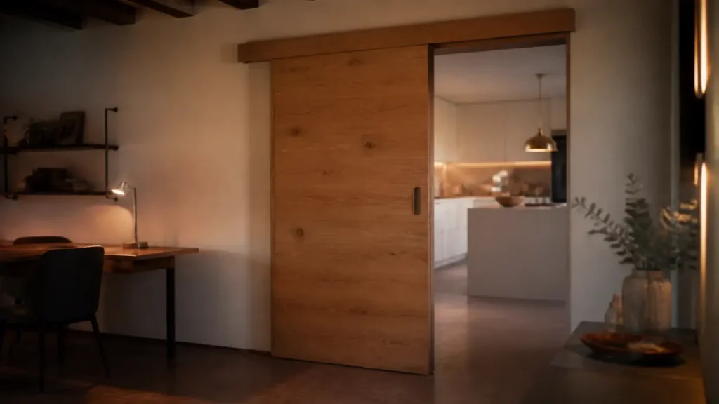 Applique, galandage ou suspendue : quelle porte coulissante choisir pour séparer une pièce ?