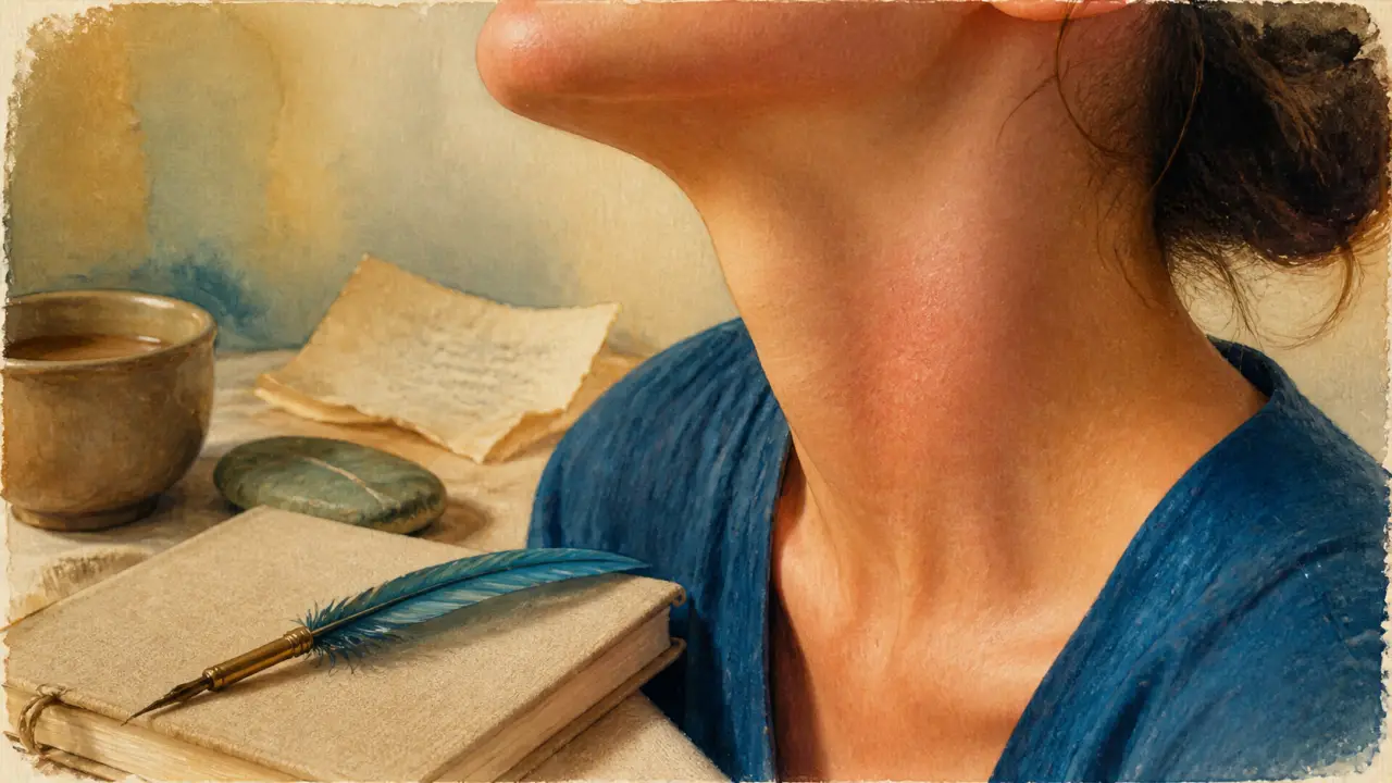 Cou qui gratte : signification spirituelle