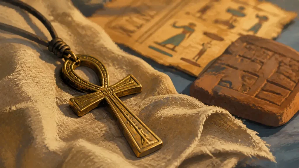 Croix ankh : vie éternelle, souffle et passage entre les plans