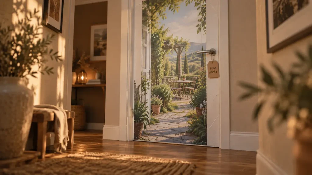 Décoration porte intérieure : les bons supports pour changer l’ambiance sans travaux