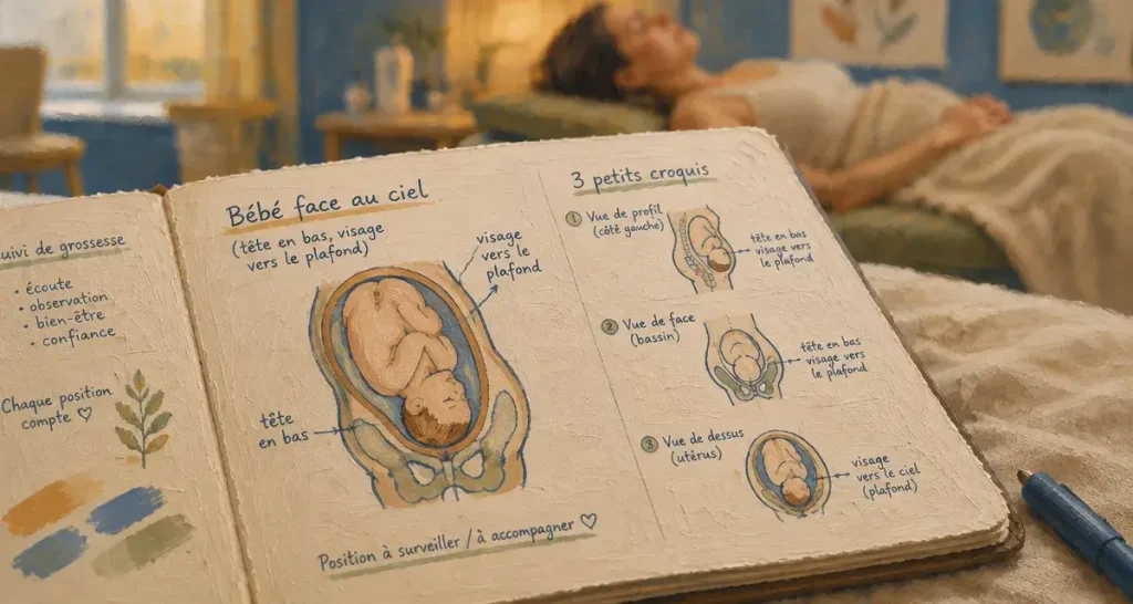 Bébé qui regarde vers le haut à l&rsquo;accouchement : ce que dit la médecine, ce que dit le symbole