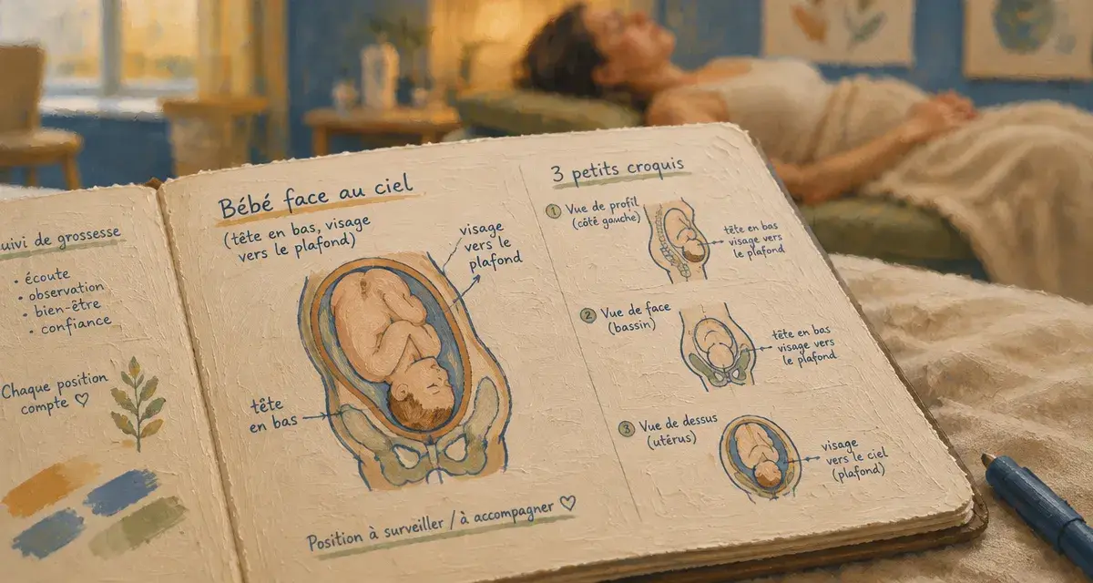 Accouchement : bébé qui regarde vers le haut, signification spirituelle