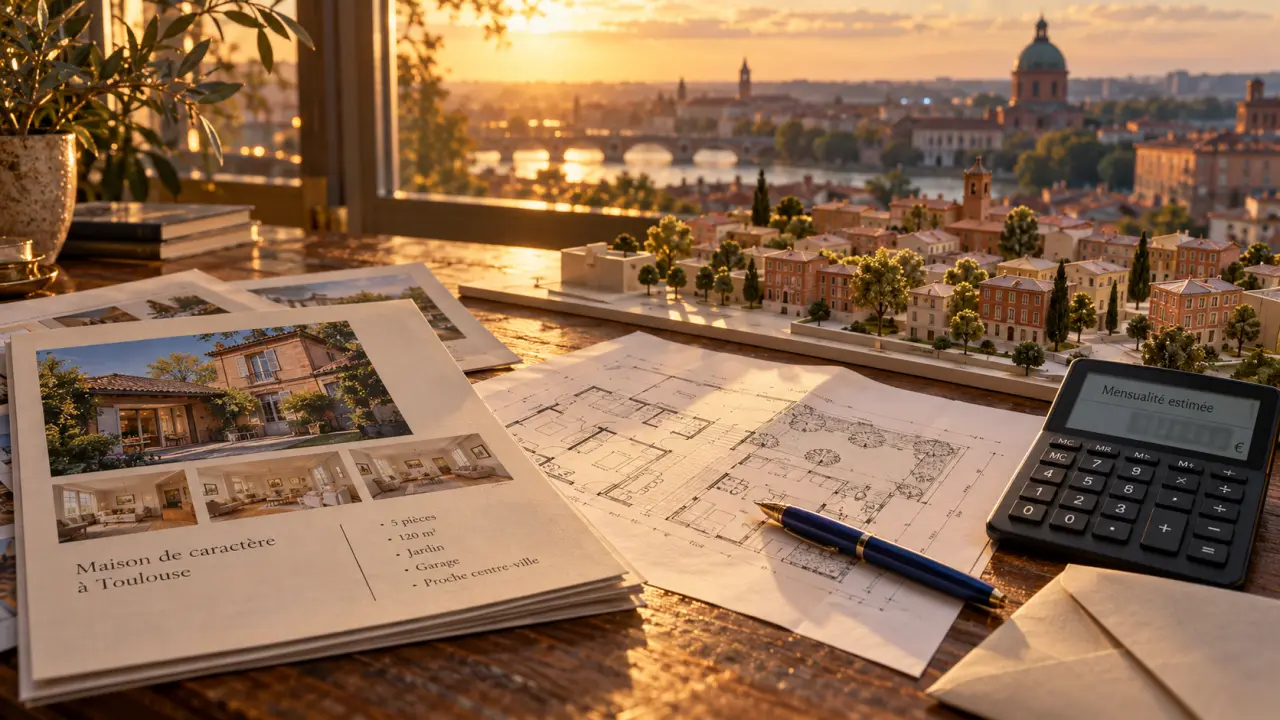 Achat maison Toulouse : jardin et budget réel